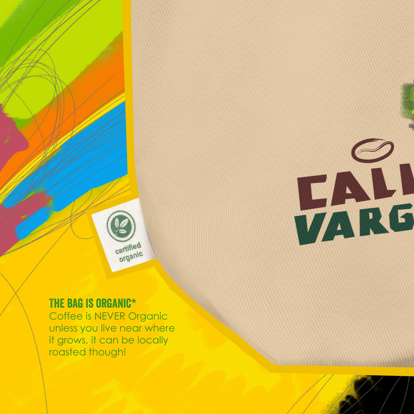 Calle Vargas Toucan, Eco Tote Bag