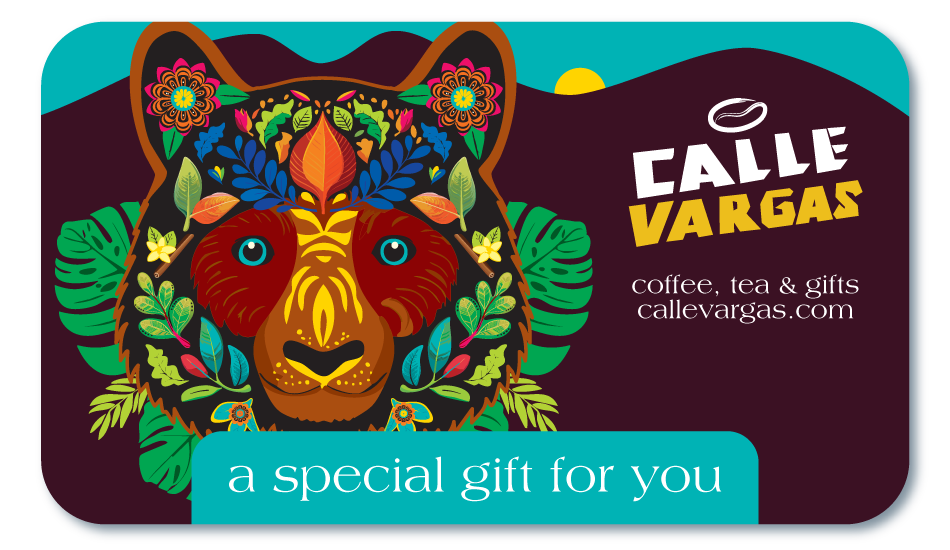 Calle Vargas Coffee, Tea & Gifts, Gift card
