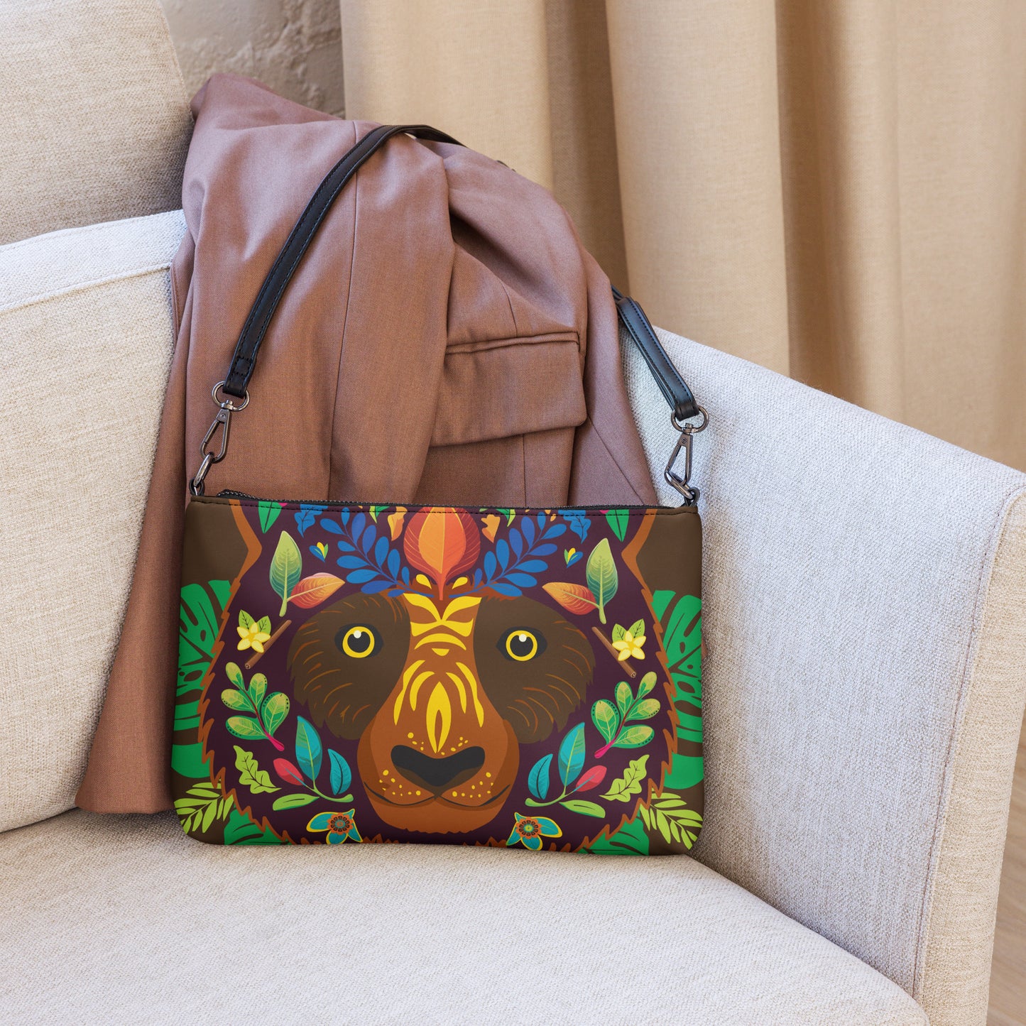 Calle Vargas Coffee Mexican Chocolate feature Crossbody bag