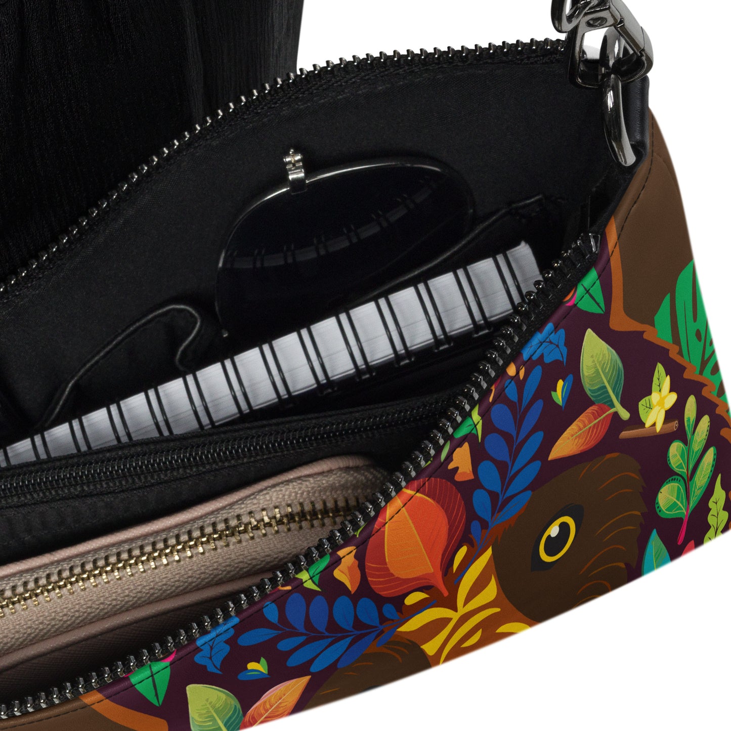 Calle Vargas Coffee Mexican Chocolate feature Crossbody bag